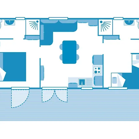 Bahia 5p 2bdrms Airconpremium Portiragnes